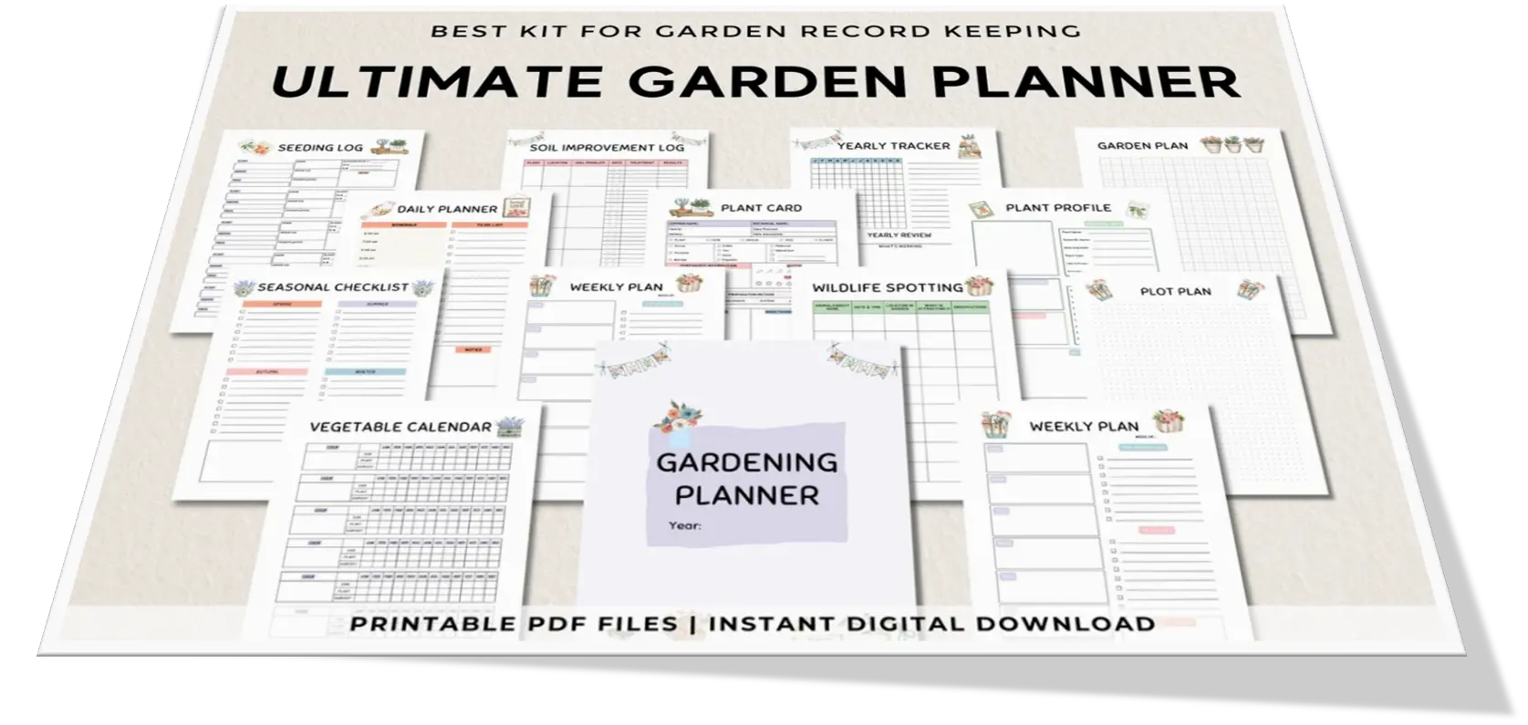 Ultimate gardening planner